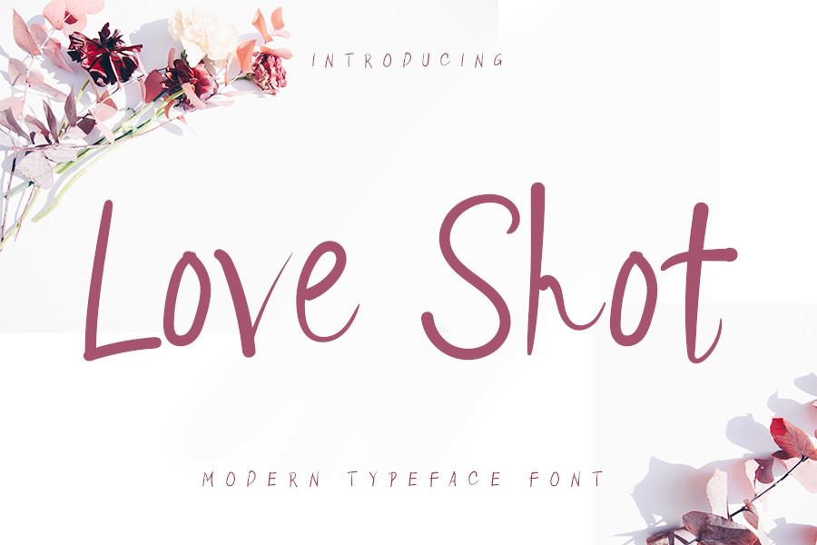 Love Shot Font