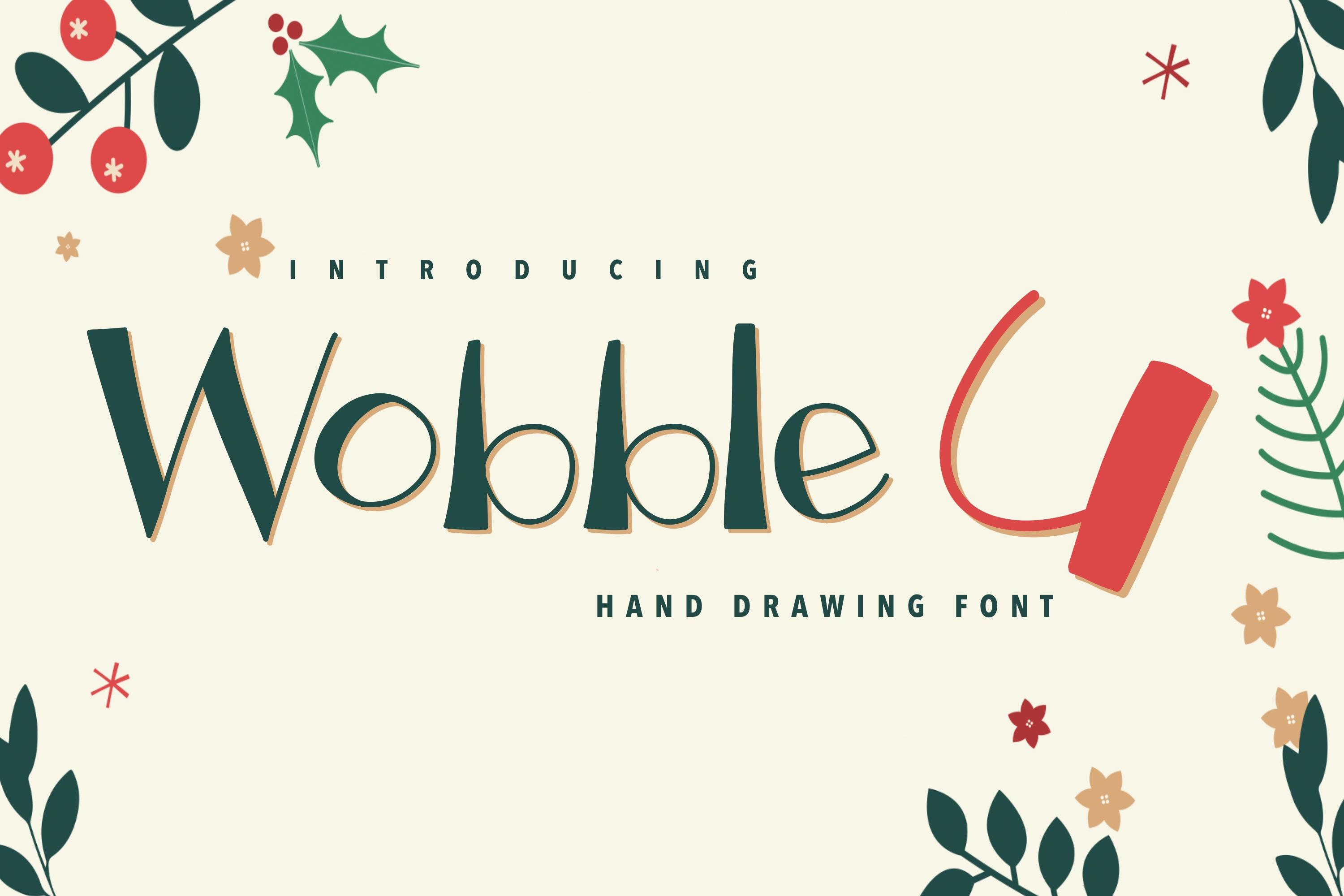 Wobble U Font