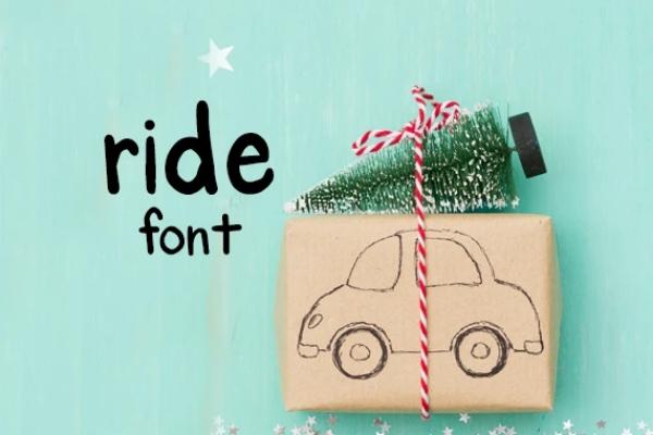 Ride Font