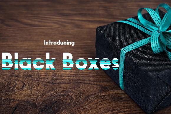 Black Boxes Font