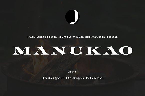 Manukao Font