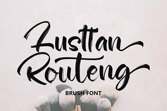 Lusttan Routeng Font