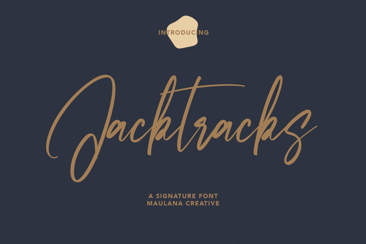 Jacktracks Font