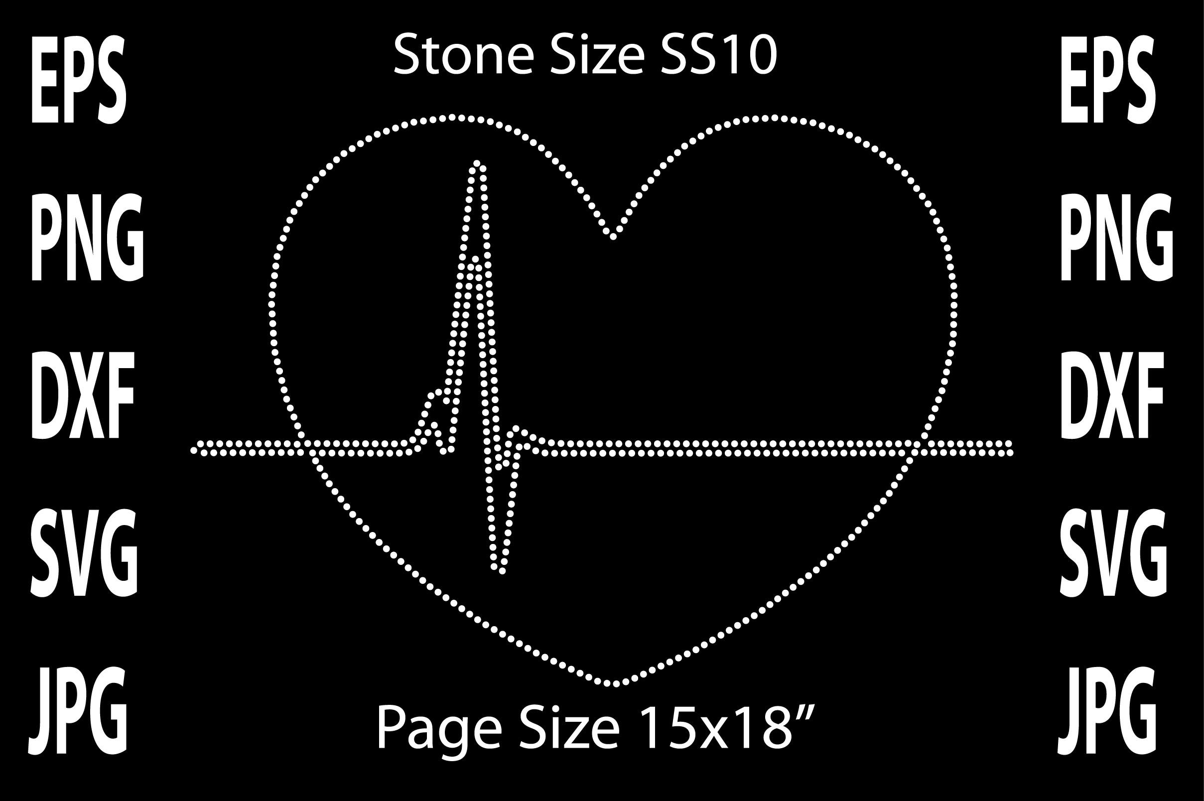 Nurse Rhinestone Template Design