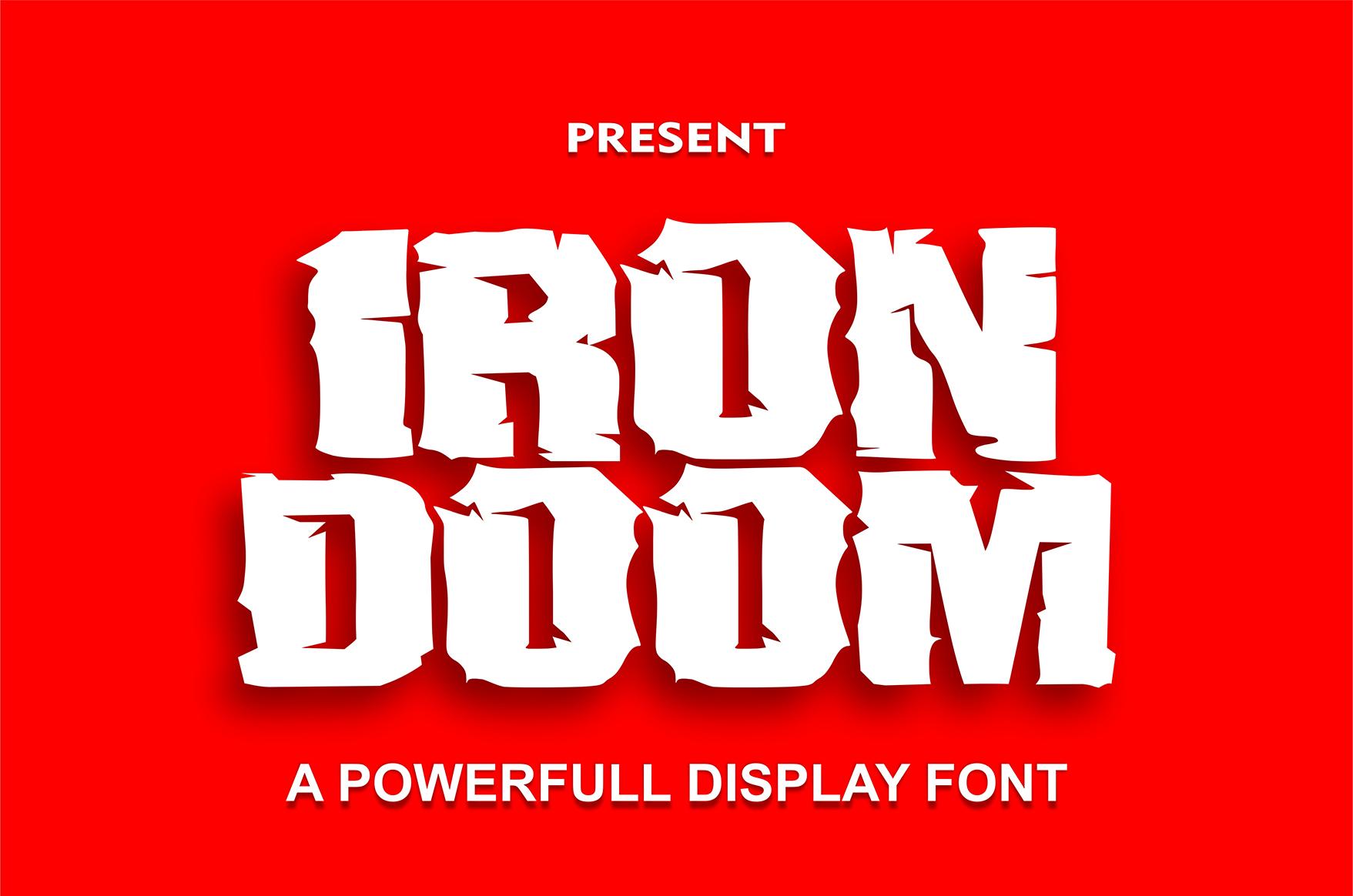 Iron Doom Font