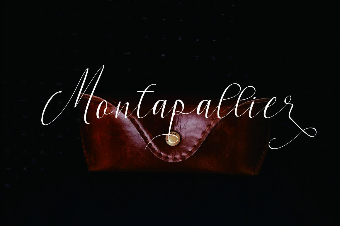 Montapallier Script Font
