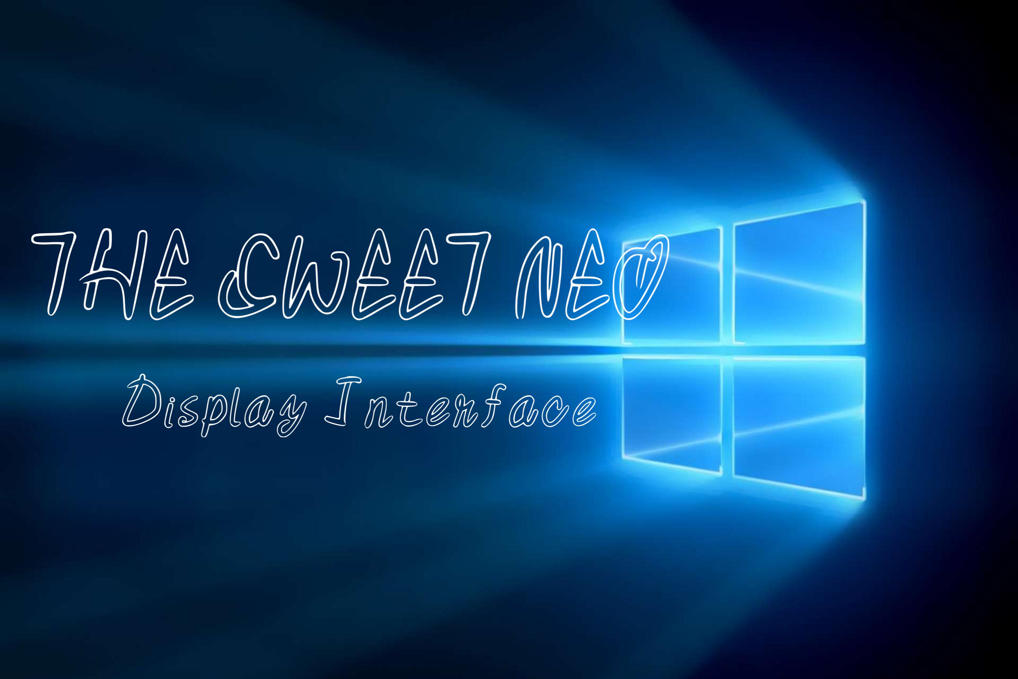 The Sweet Neo Font