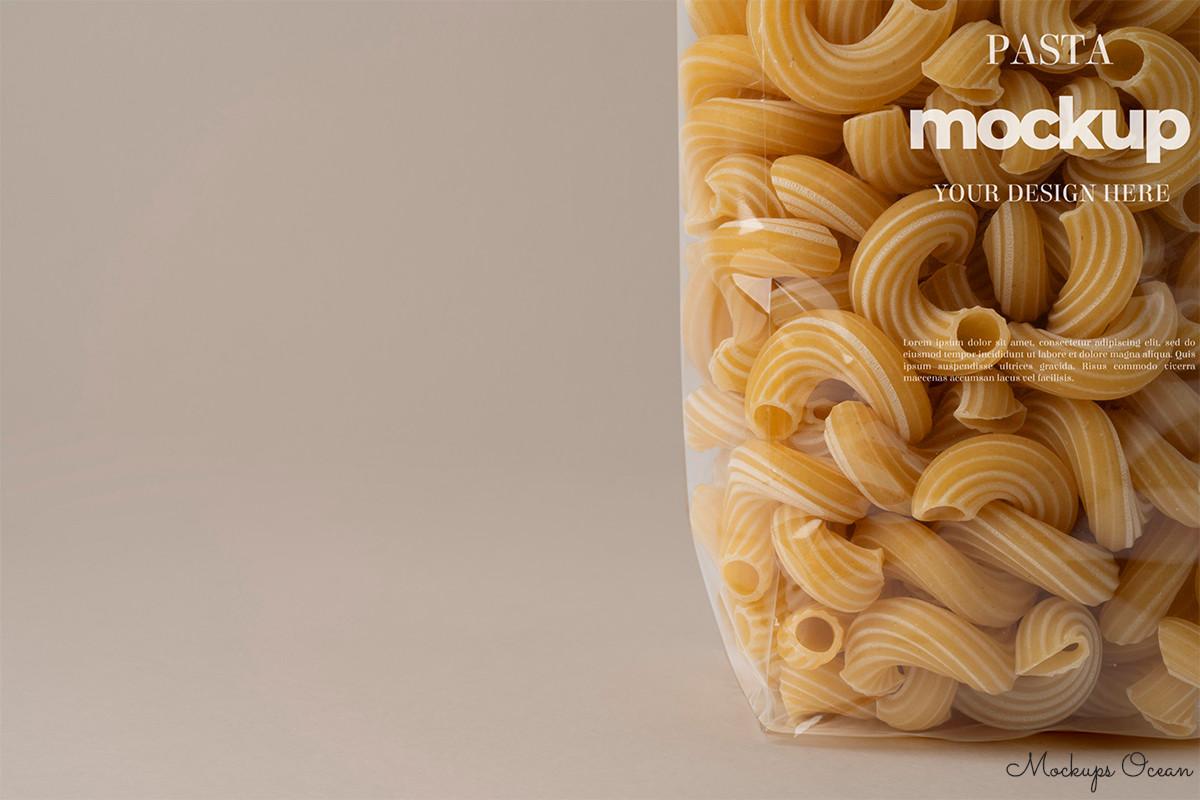 Pasta Packaging Mockup