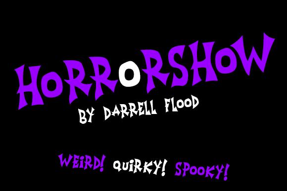 Horrorshow Font