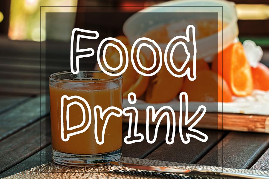 Food Drink Font