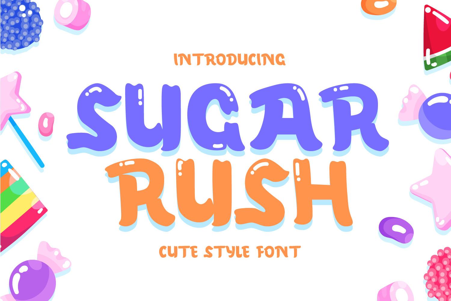 Sugar Rush Font