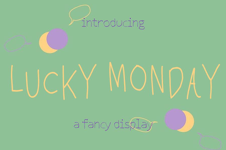 Lucky Monday Font