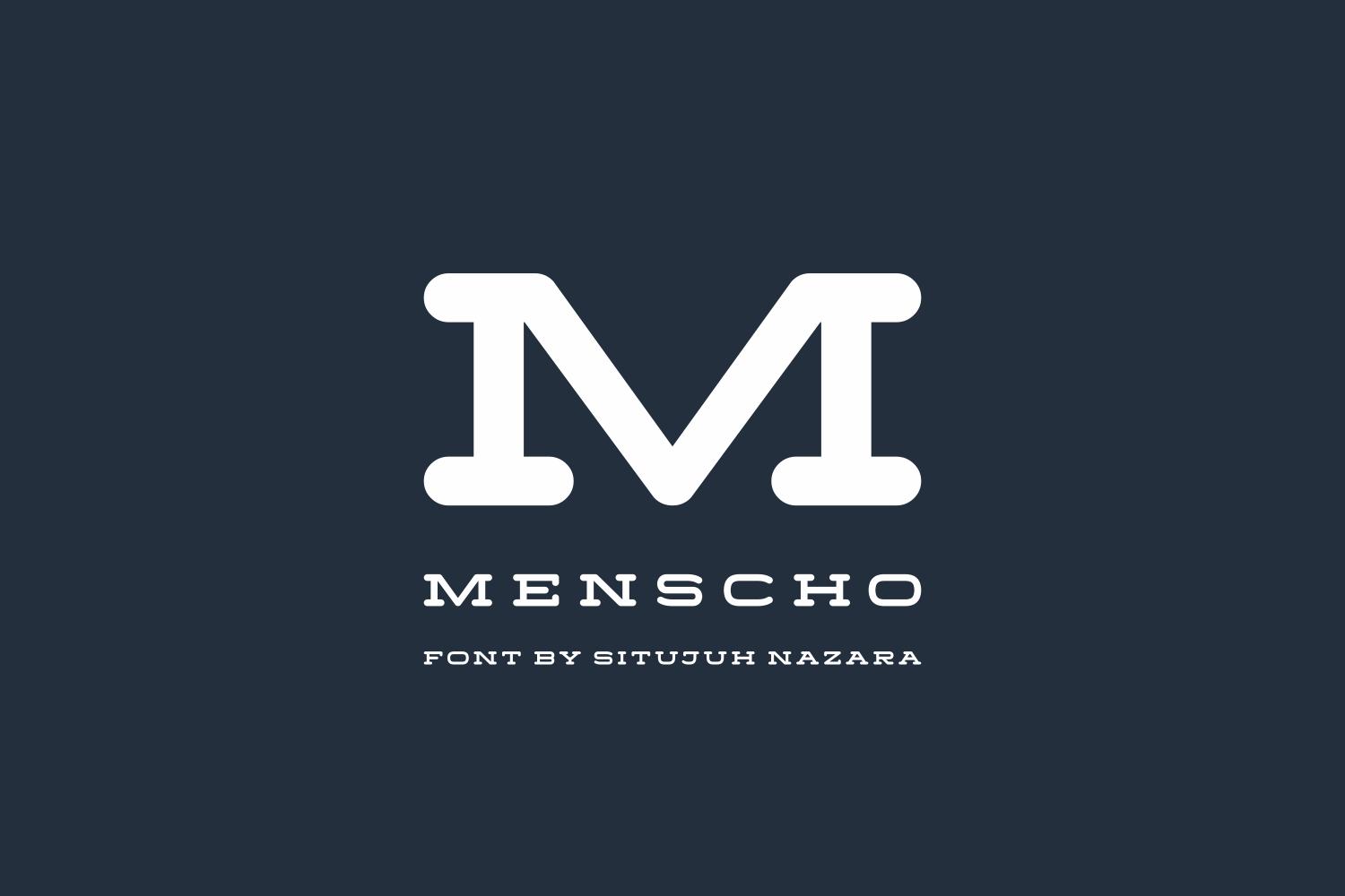 Menscho Font