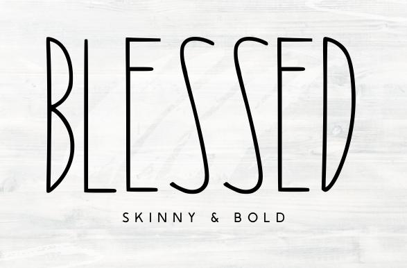 Blessed Font Font