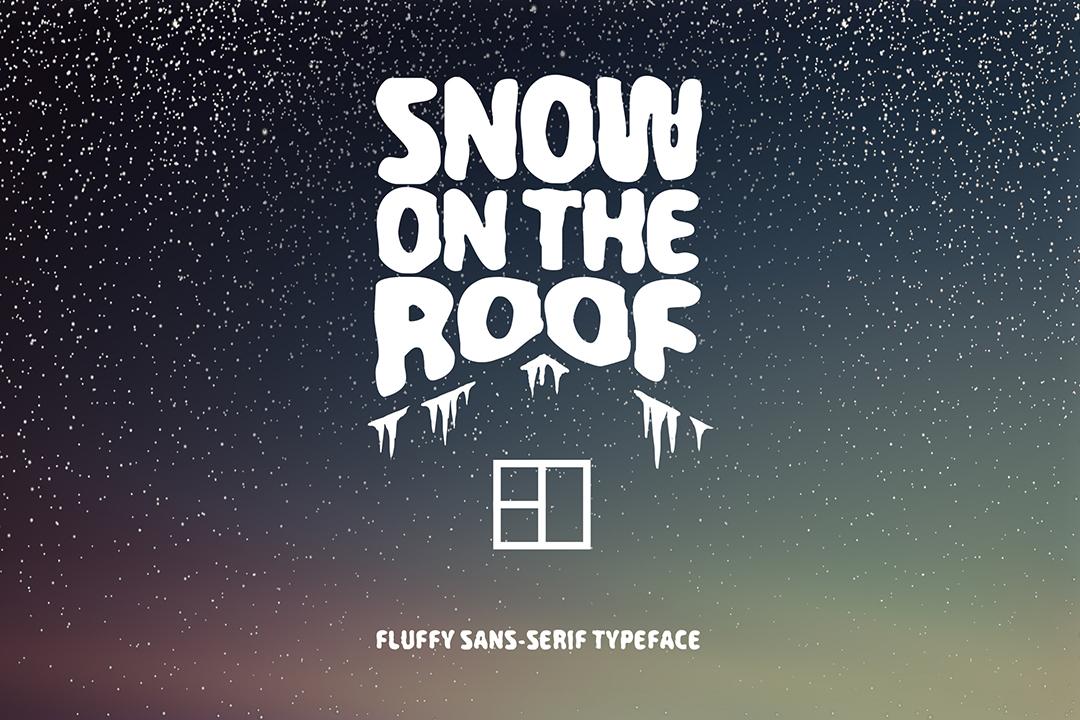 Snow on the Roof Font