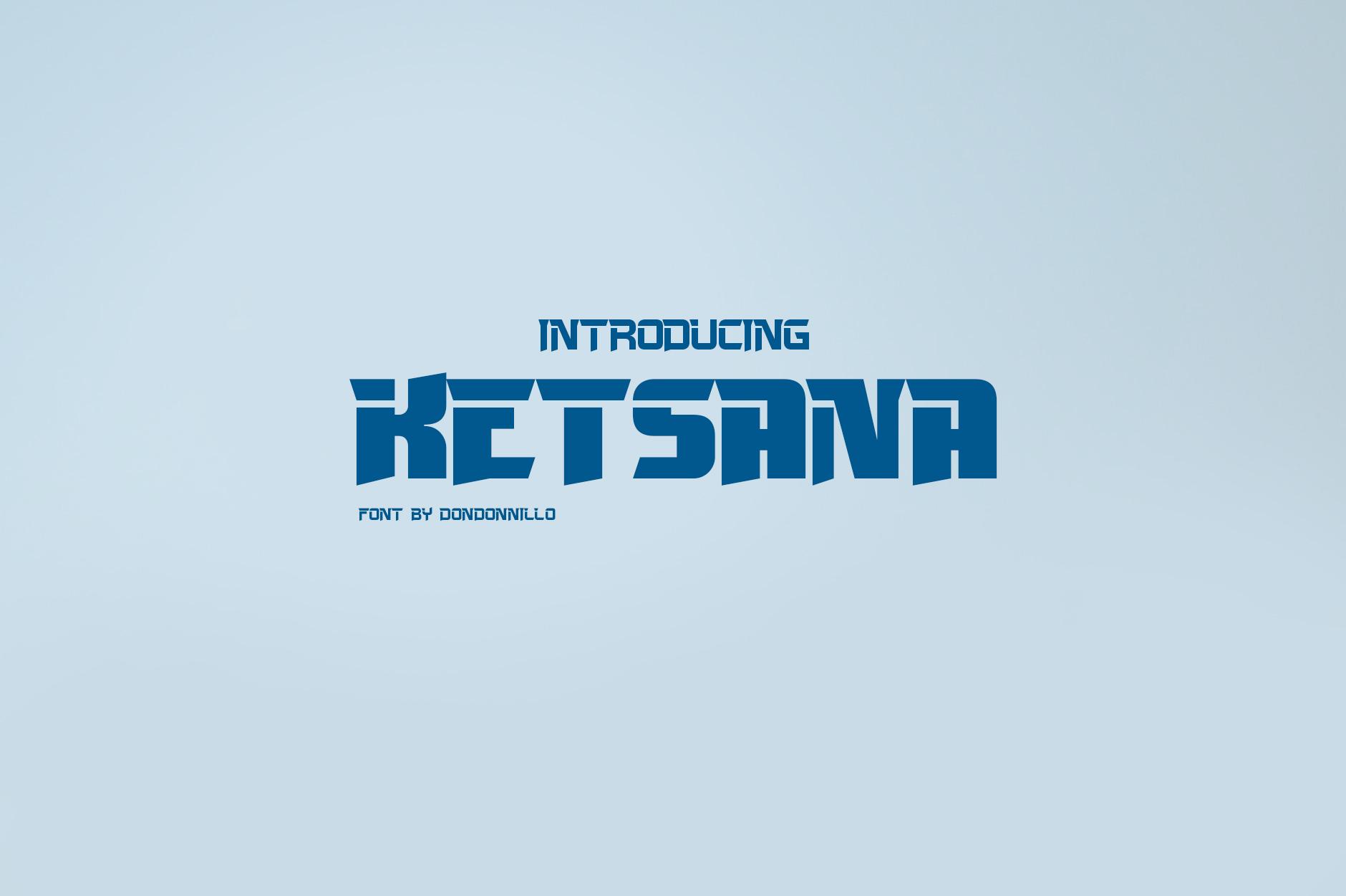 Ketsana Font