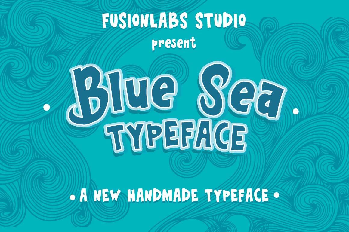 Blue Sea Font