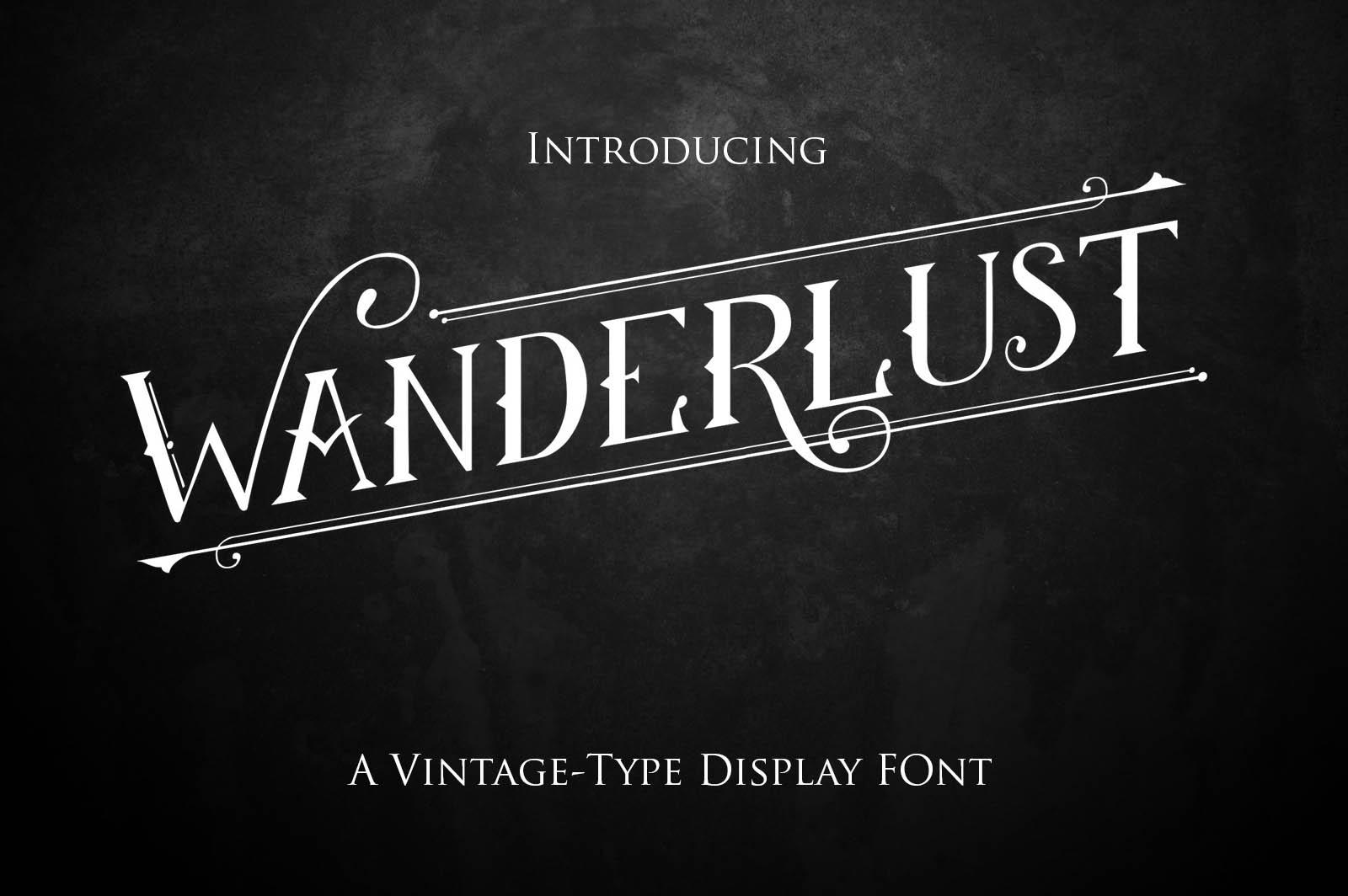 Wanderlust Font