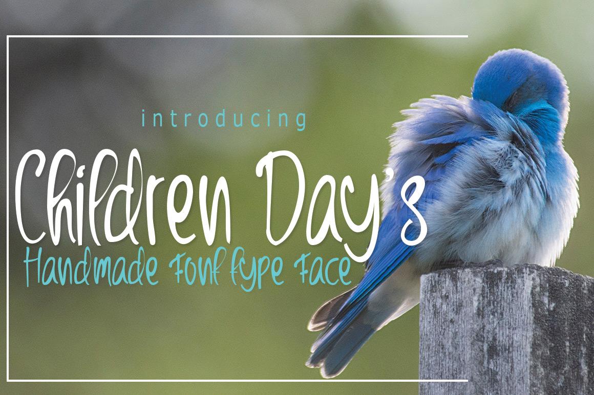 Children Day's Font