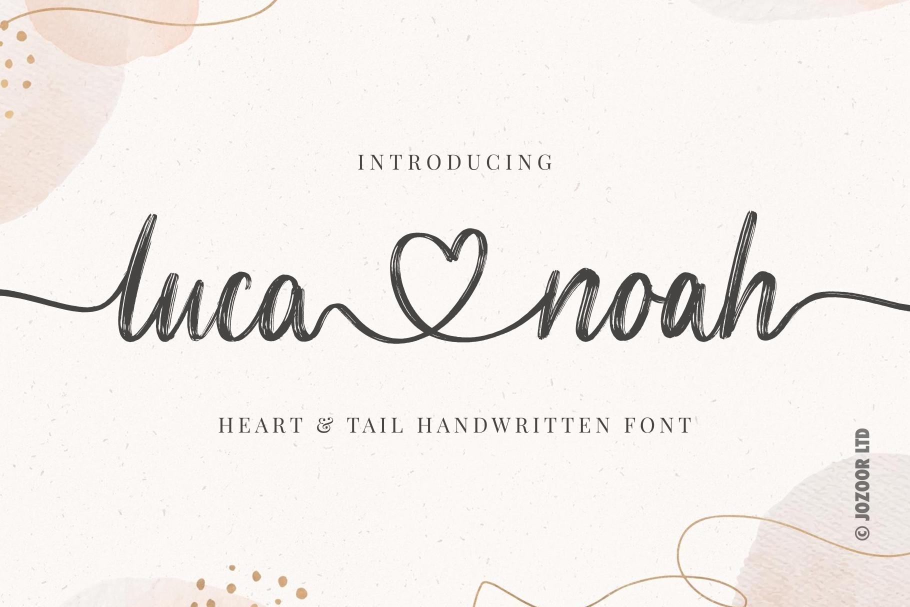 Luca Noah Font