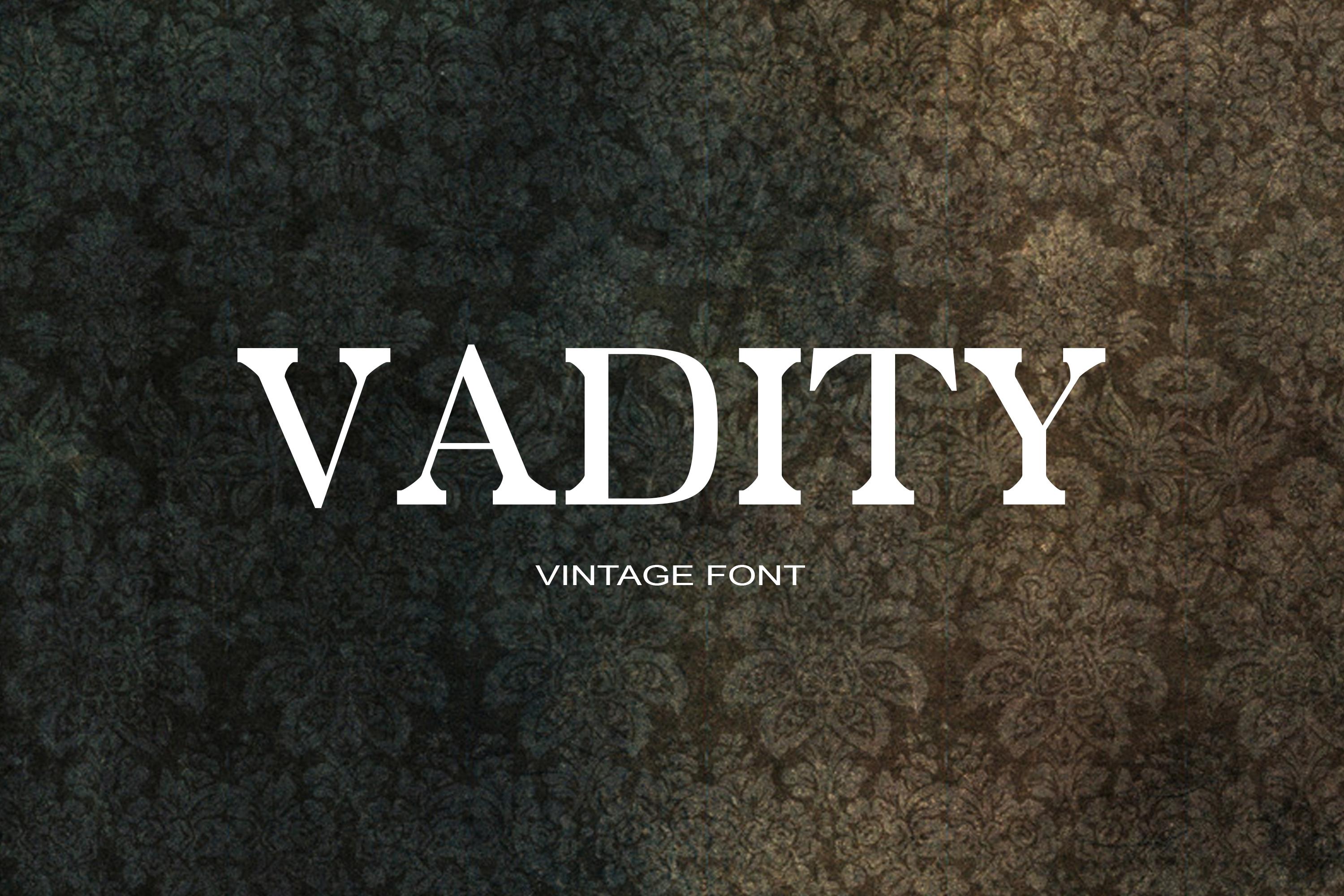 Vadity Font