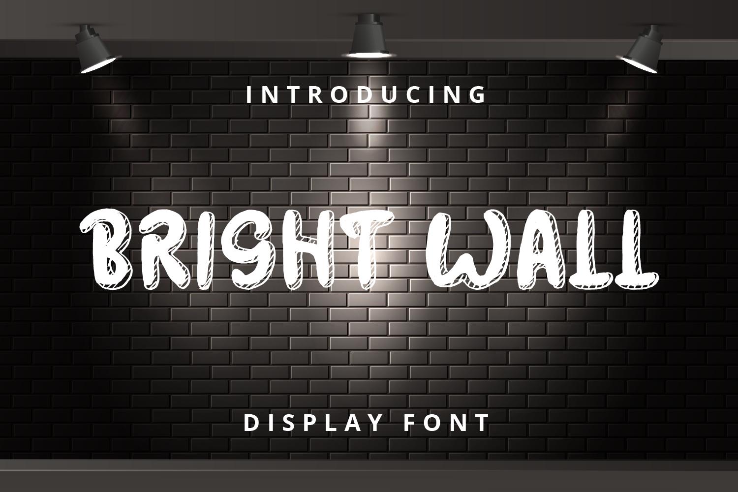 Bright Wall Font