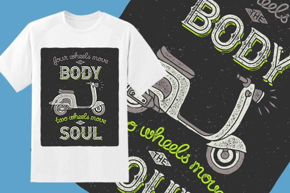 Scooter Remake T Shirt Design