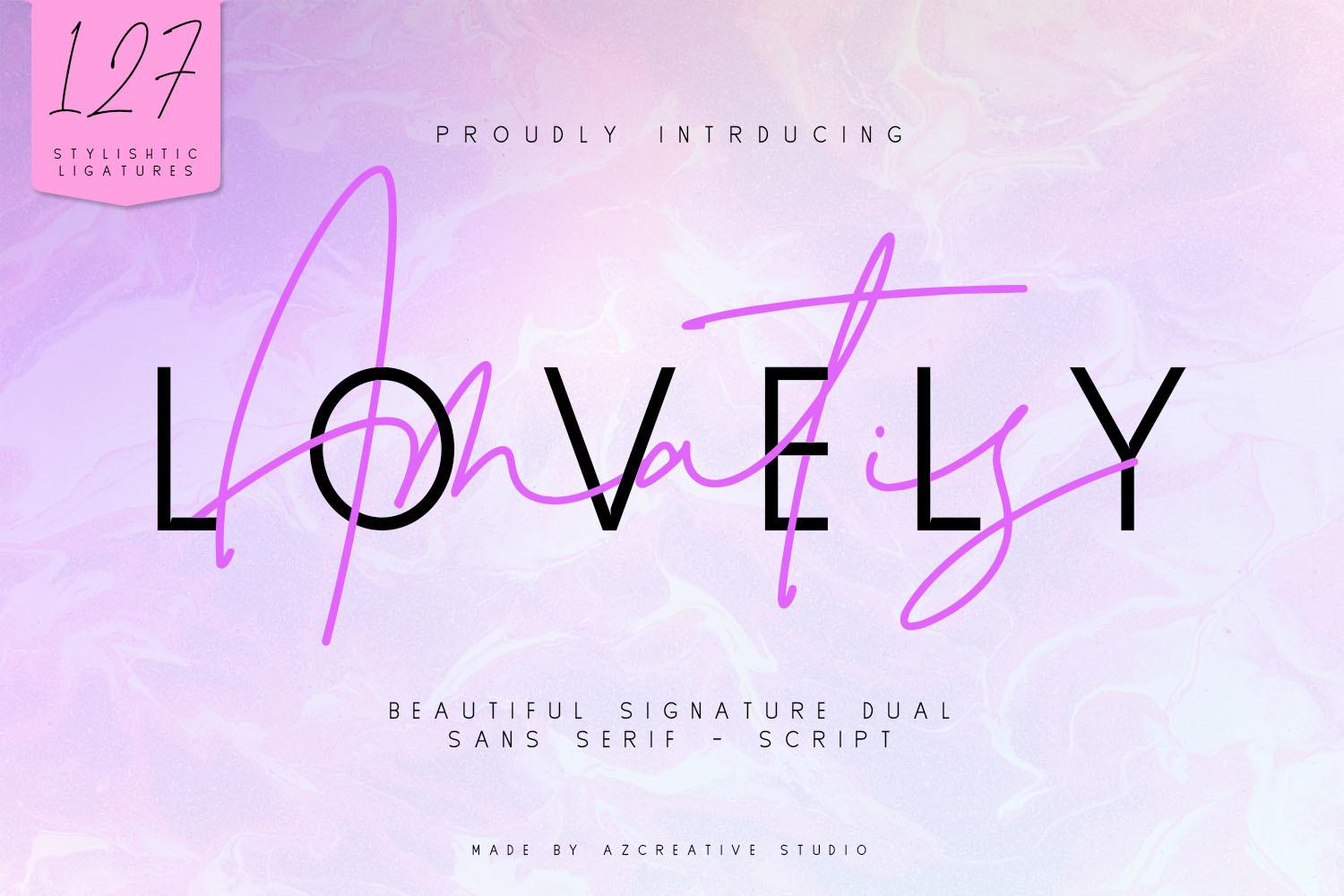 Lovely Amatis Font