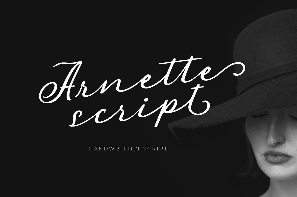Arnette Script Font