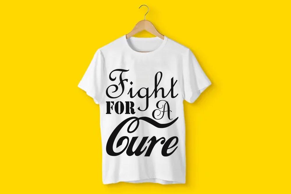 Breast Cancer SVG Design, Fight for a Cu