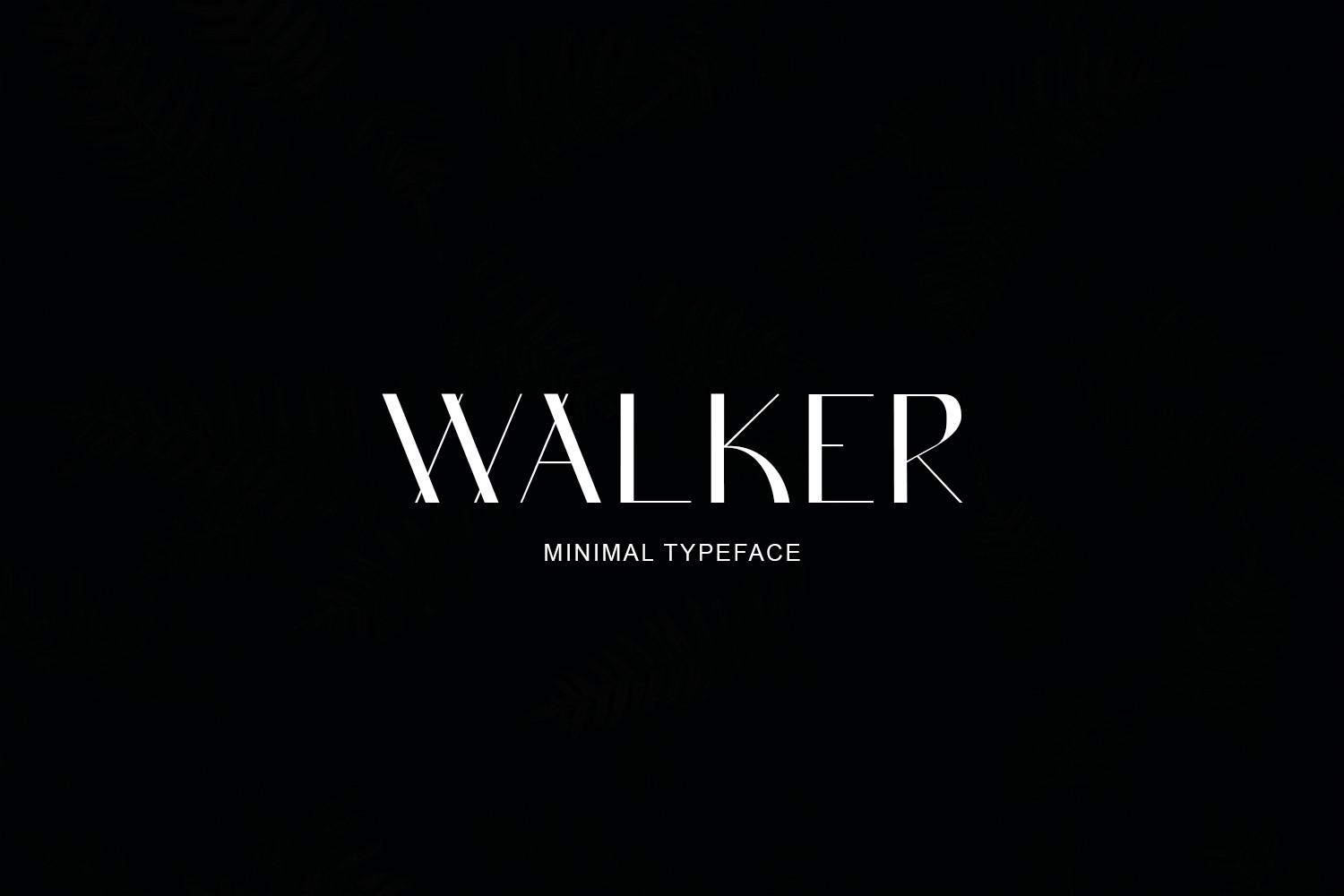 Walker Font