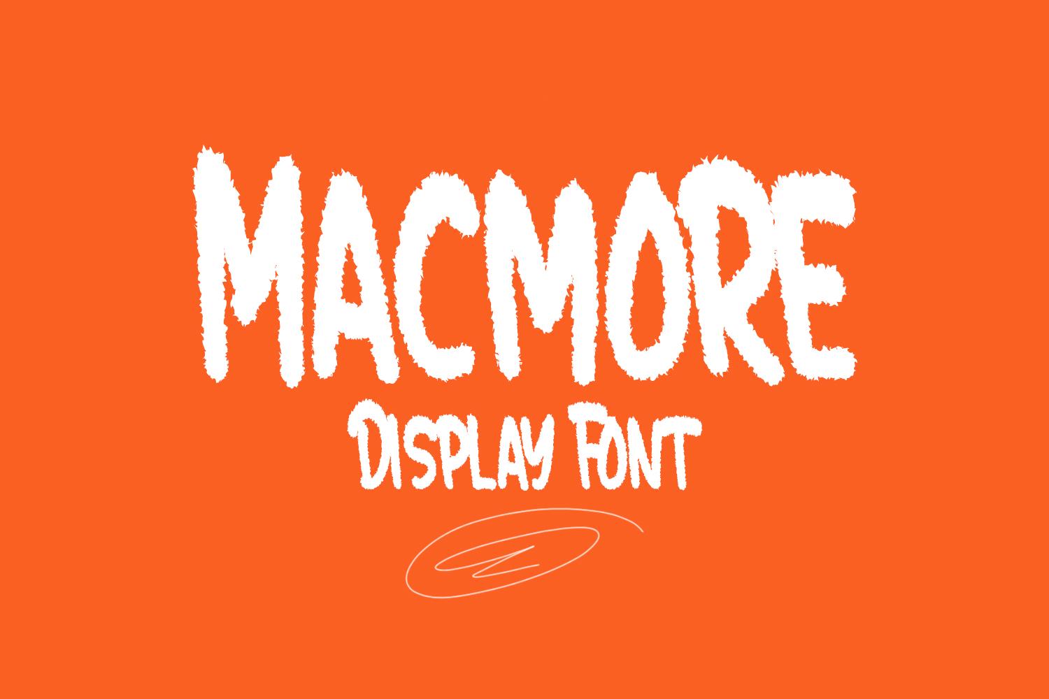 Macmore Font