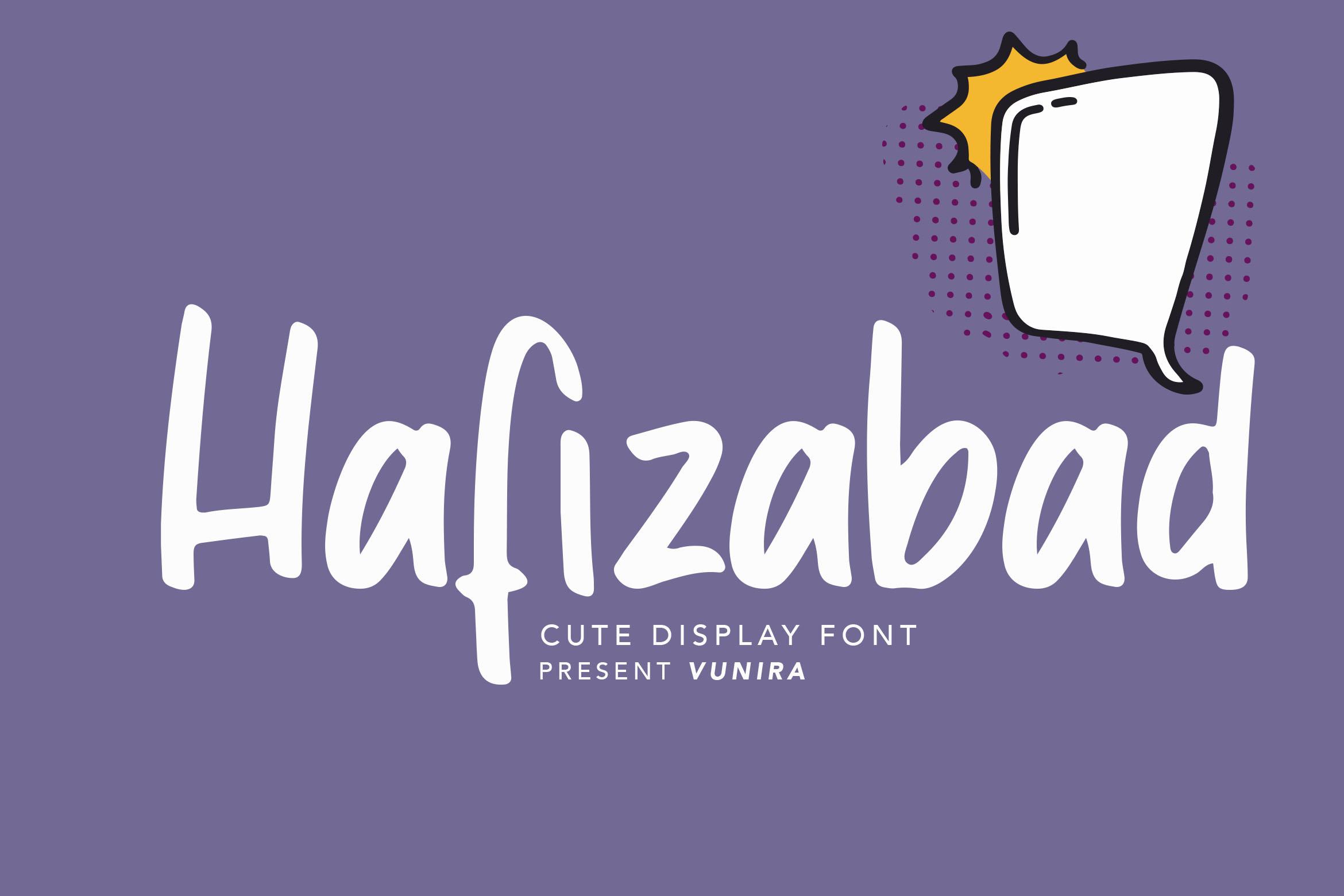 Hafizabad Font
