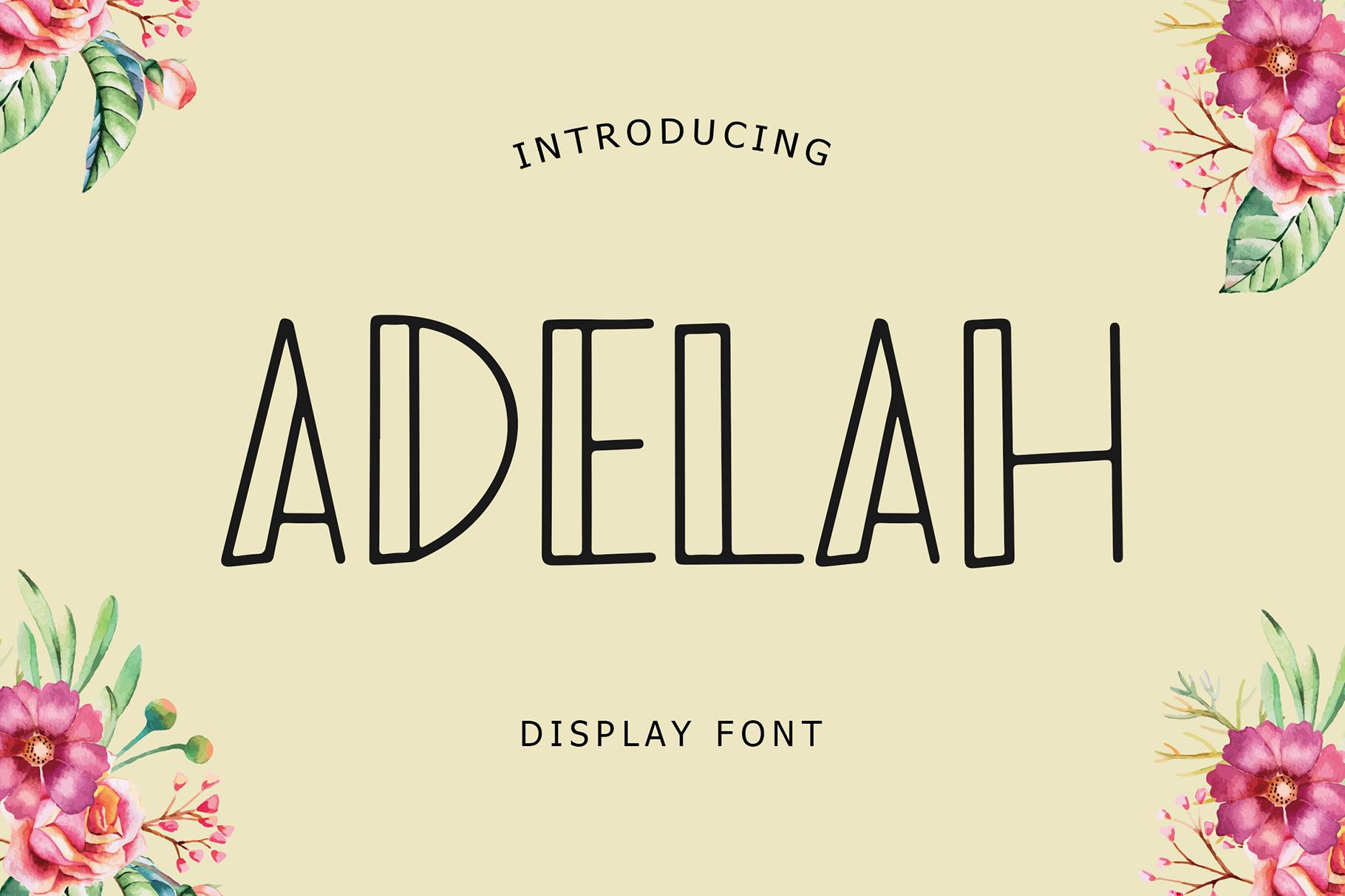 Adelah Font