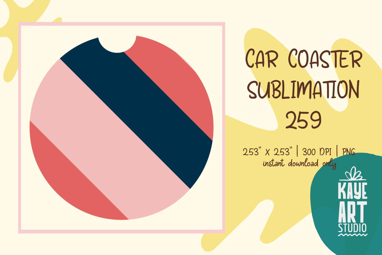 Car Coaster Sublimation PNG 259