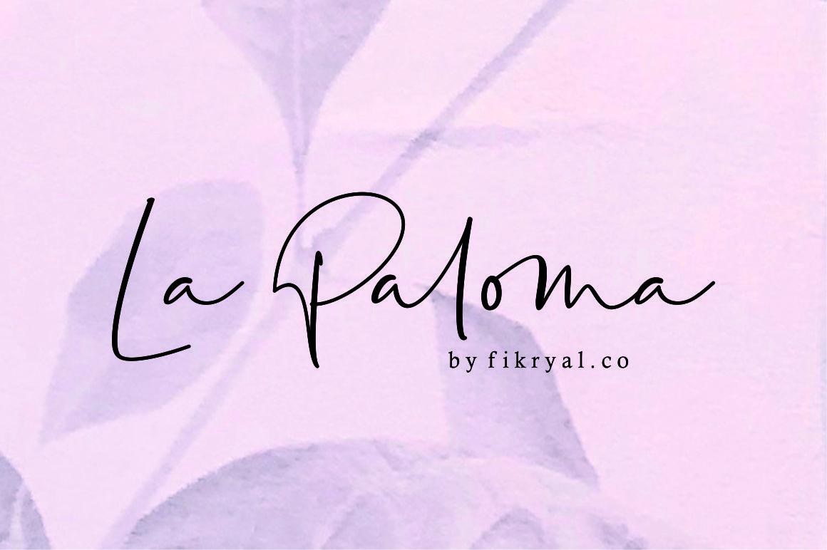 La Paloma Font