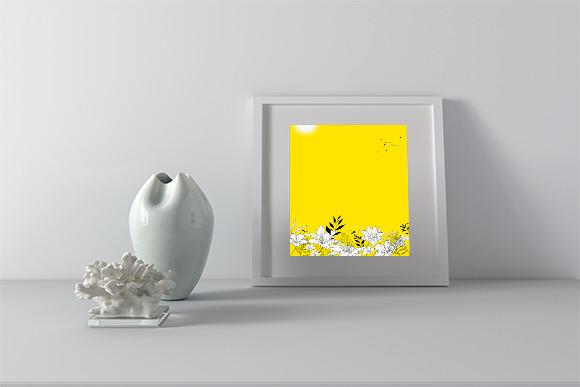 Spring Meadow Floral Poster