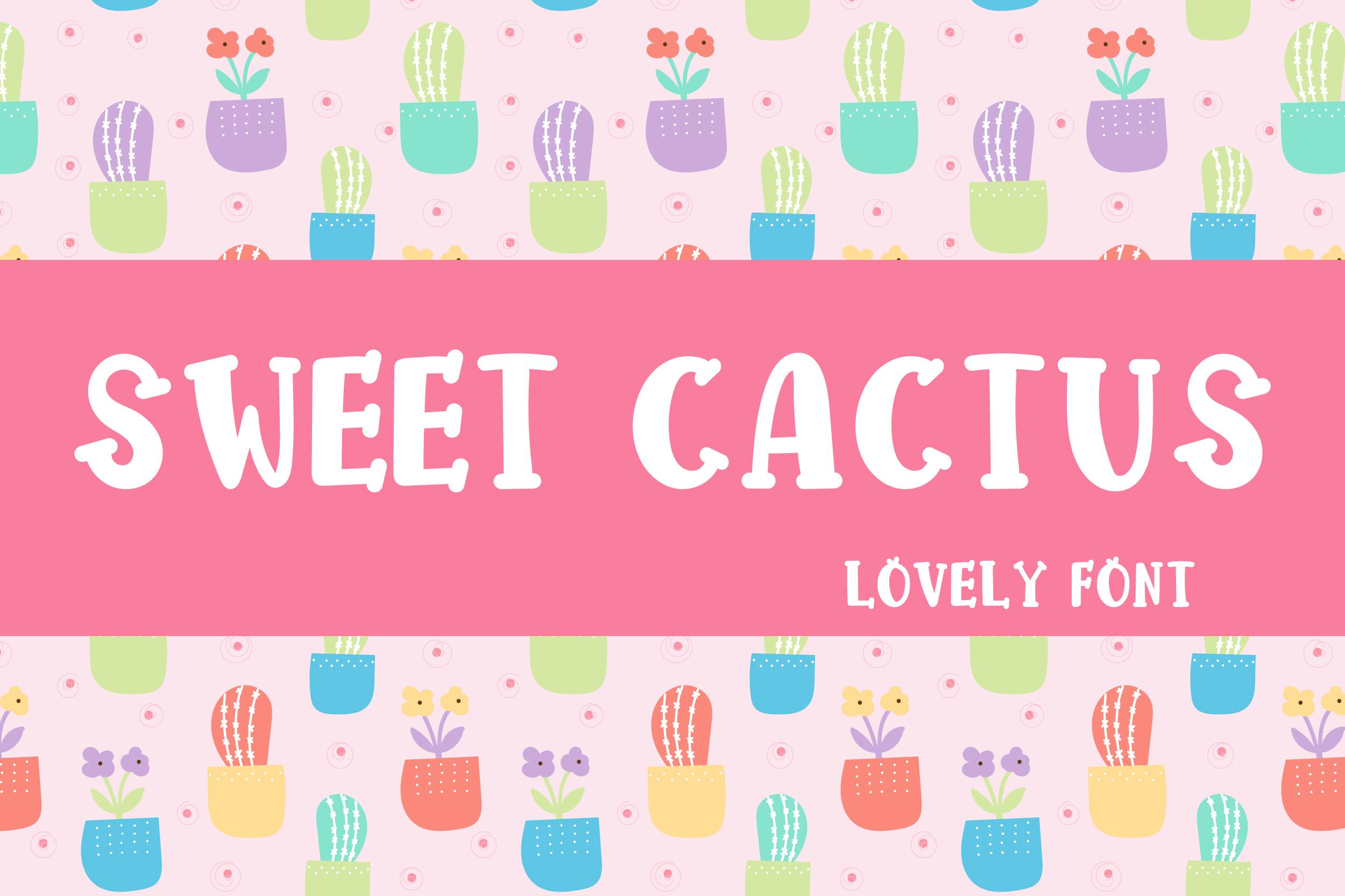Sweet Cactus Font