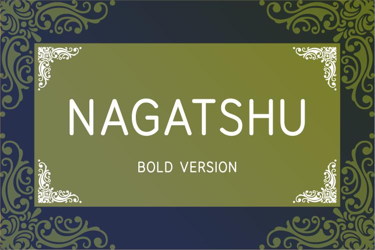 Nagatshu Bold Font