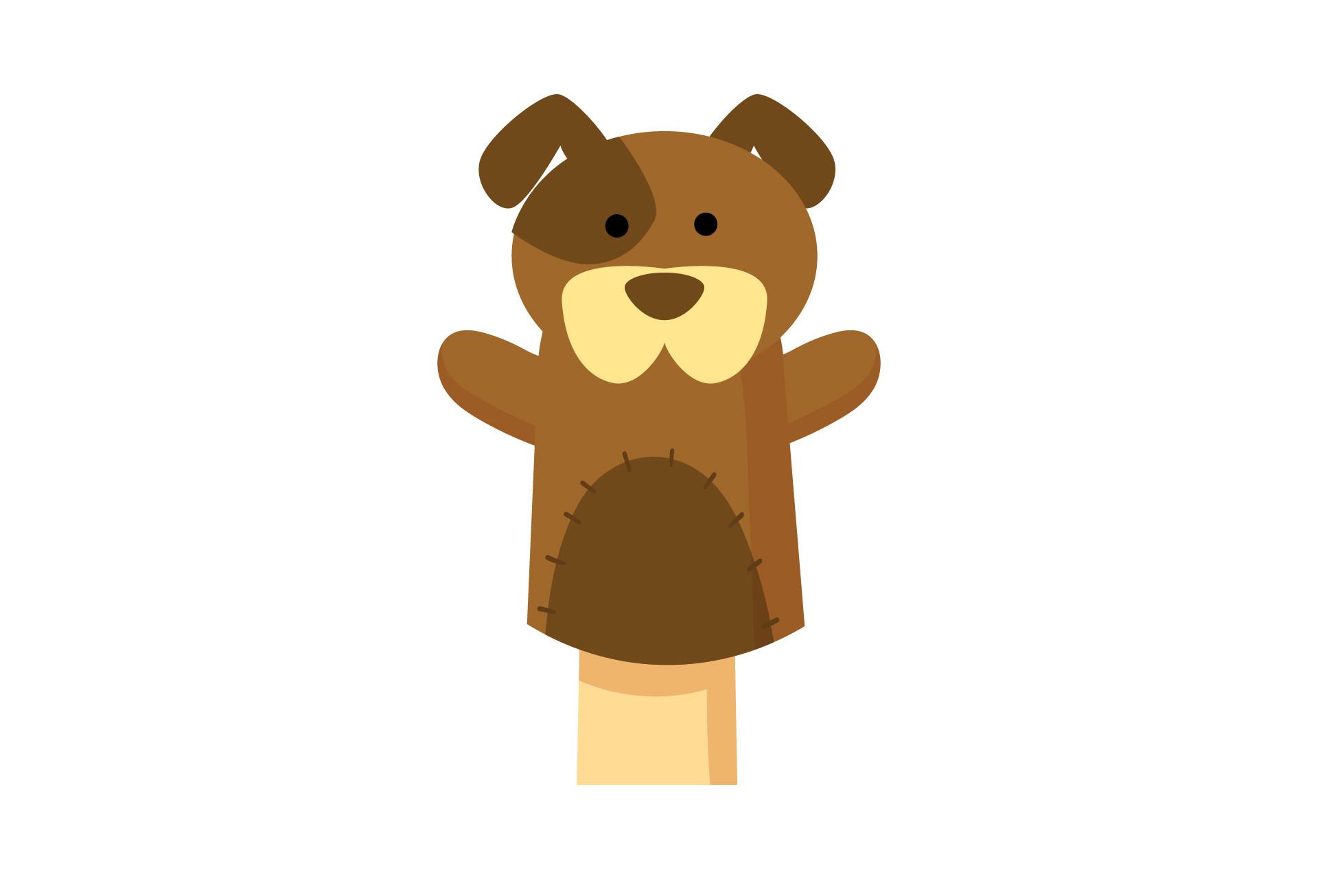 Animal Dog Cute Hand Puppet