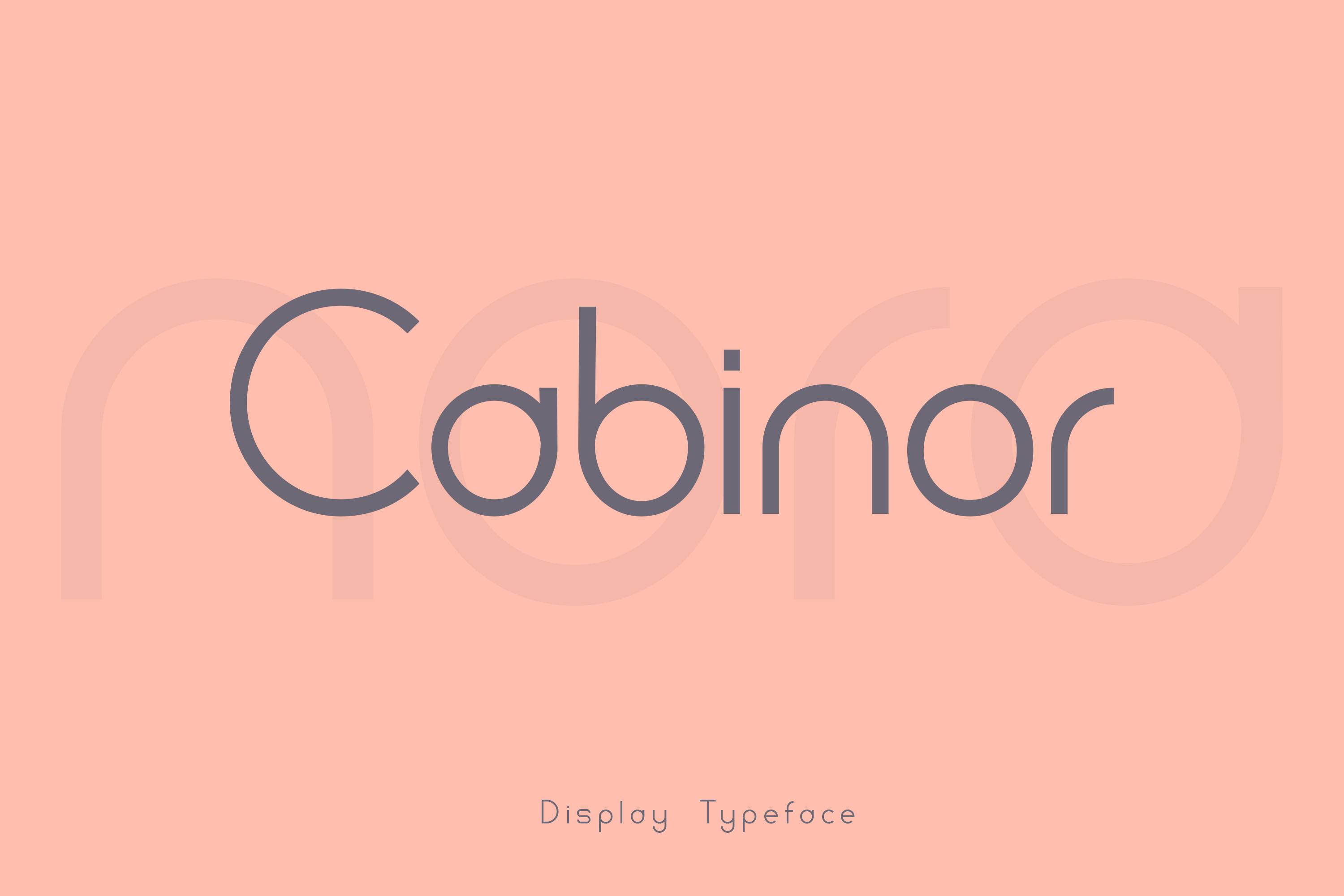Cabinor Font