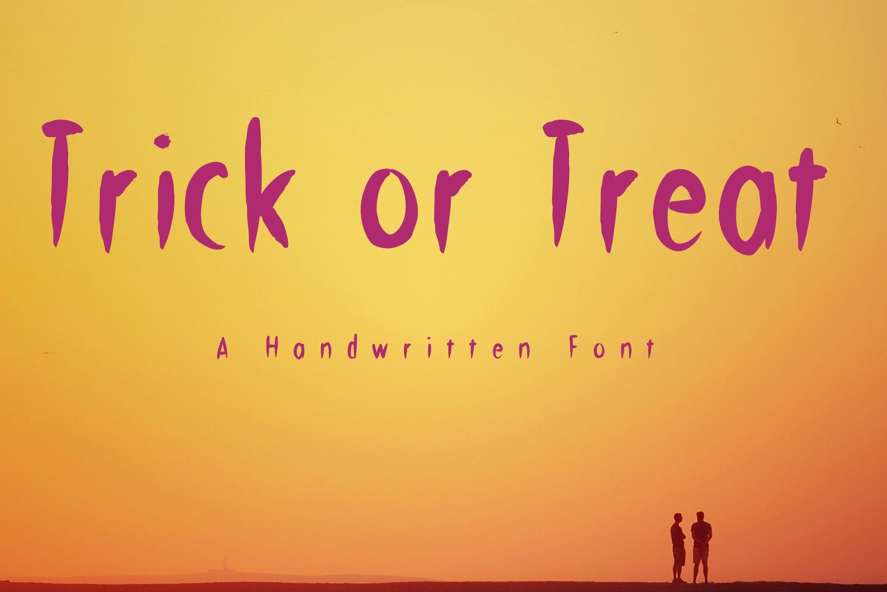 Trick or Treat Font