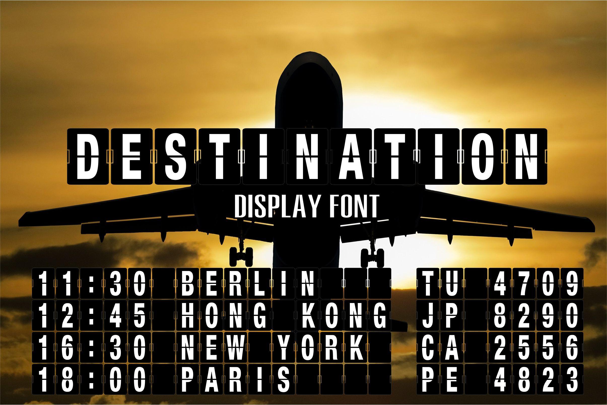 Destination Font