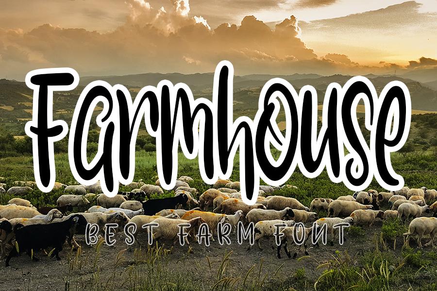 Farmhouse Font
