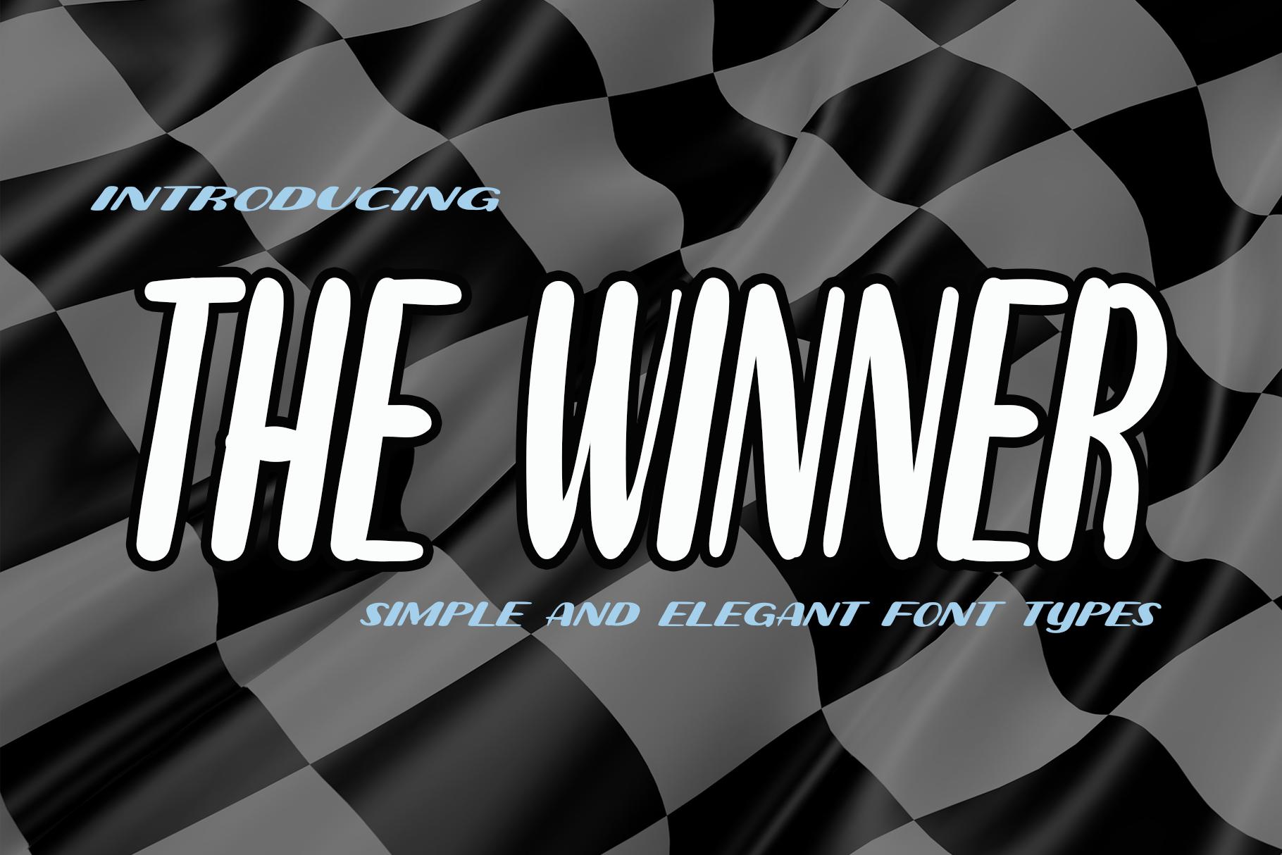The Winner Font