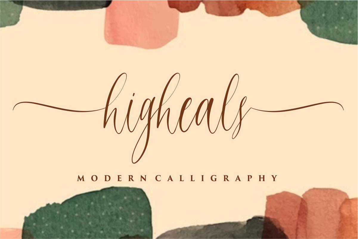 Higheals Font