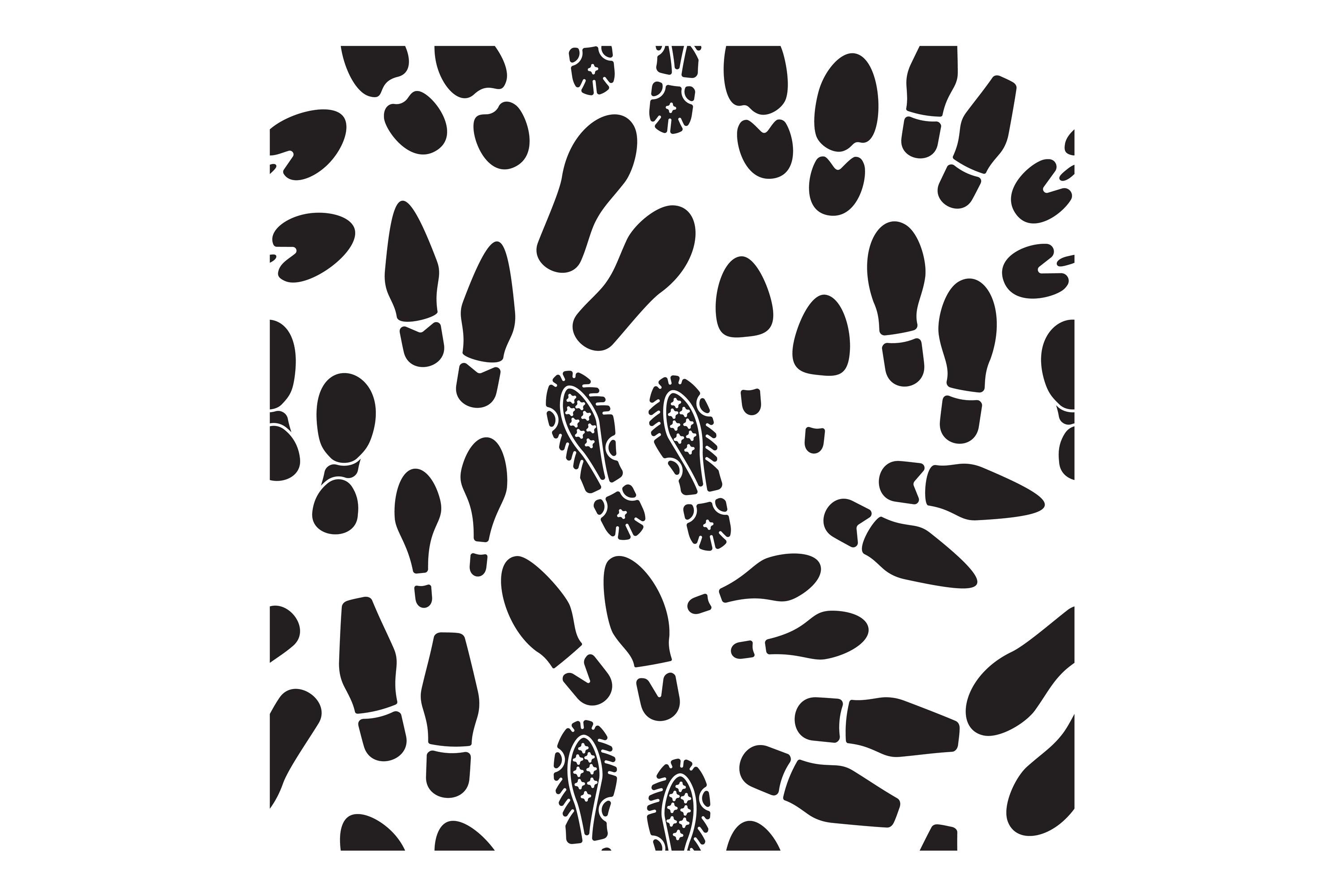 The Collection of a Imprint Soles Shoes
