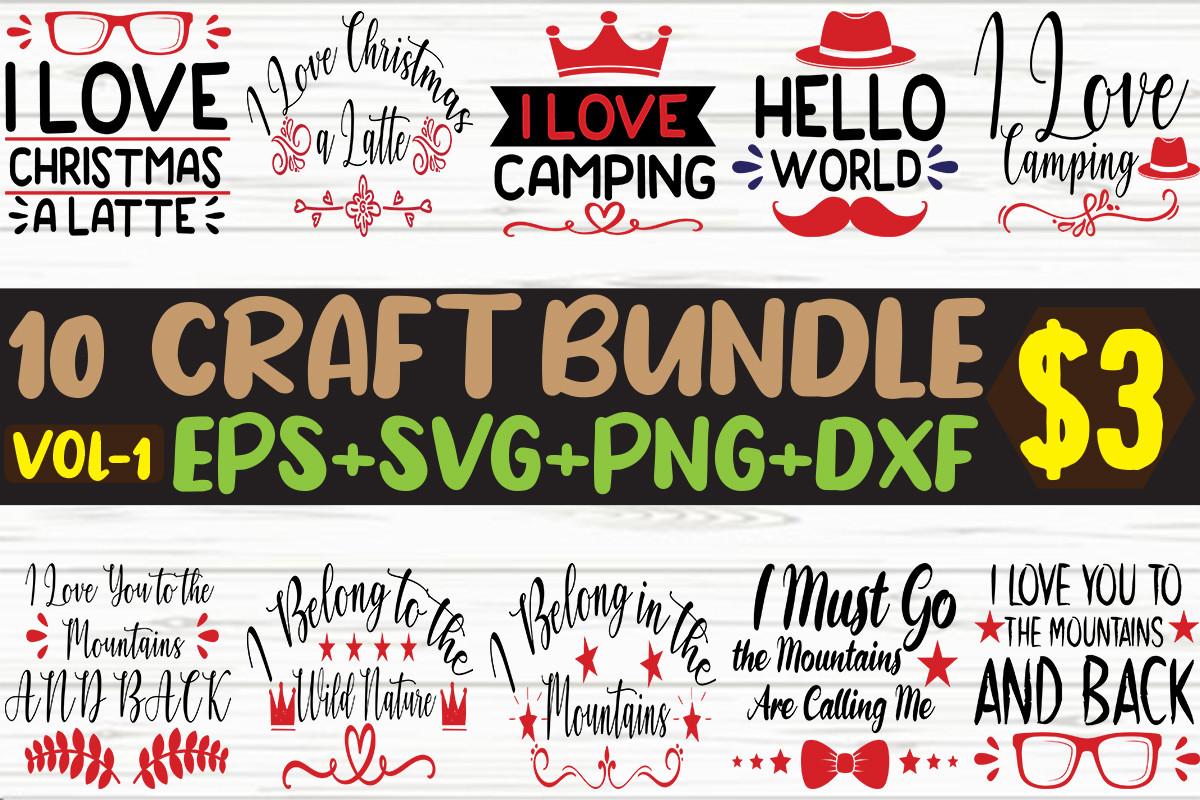 CRAFT BUNDLE 10 DESIGN. Vol.1