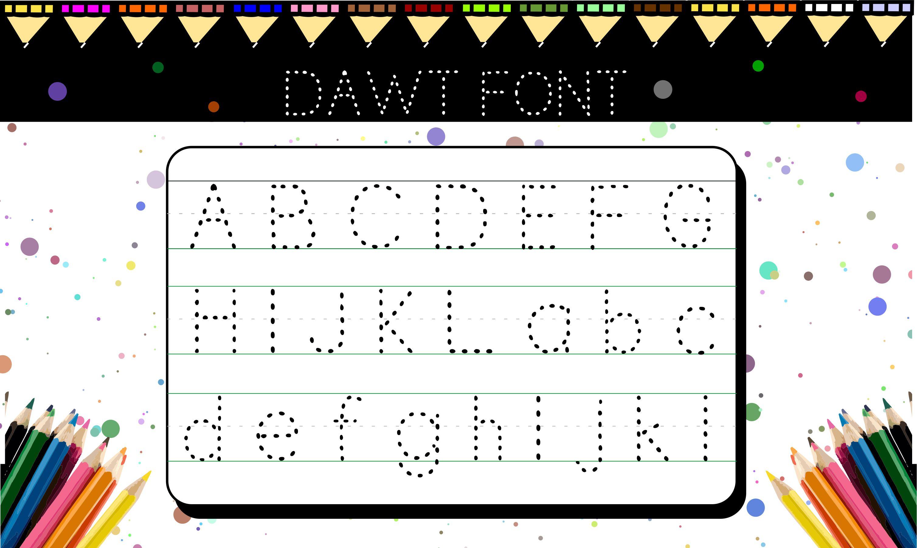Dawt Font