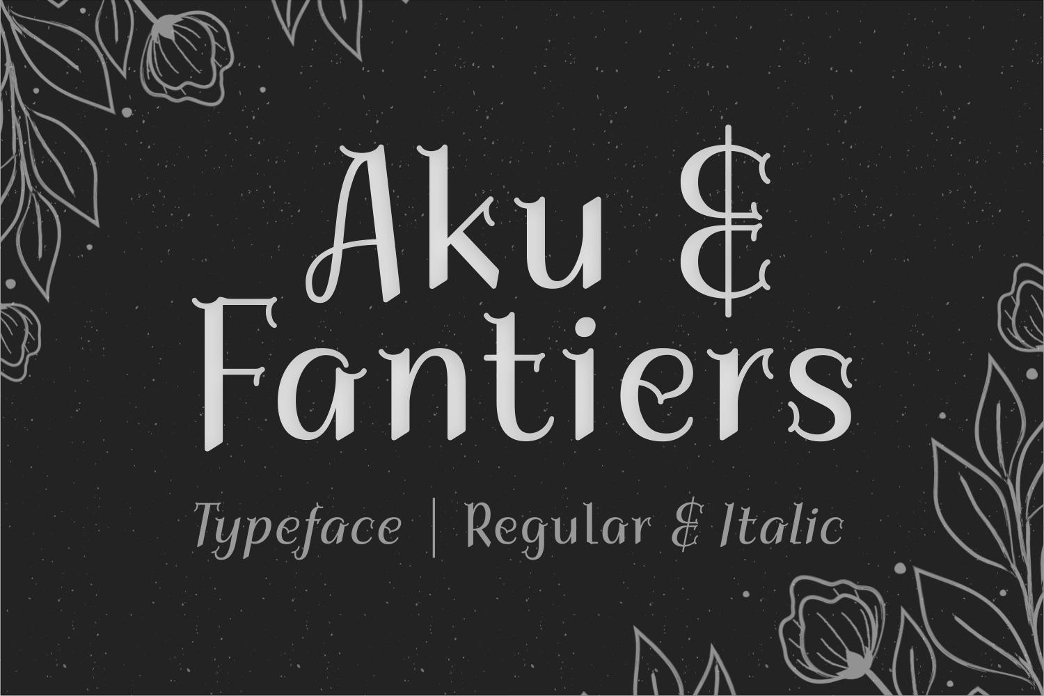 Aku & Fantiers Font